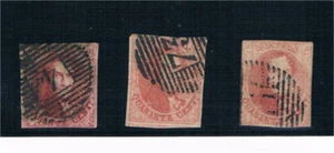 Bélgica. Conjunto de 3 sellos de 40 cts usado y sin dentar - Imagen 1 de 1