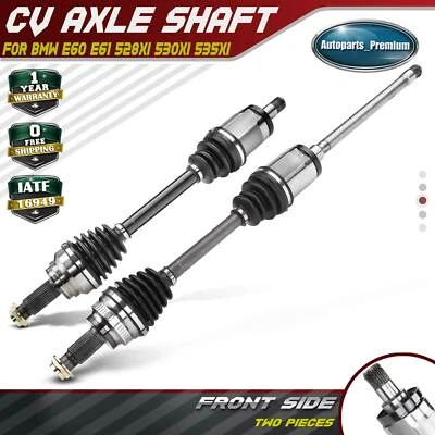 2x Front Left & Right CV Axle Assembly for BMW E60 E61 528xi 530xi 535xi 525xi - Image 1 of 4