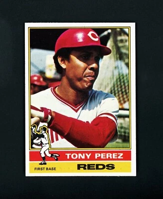 Tony Perez 1976 Topps (HOF) Cincinnati Reds #325 почти как новая - Изображение 1 из 2