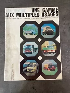 Catalogue / Brochure publicitaire BEDFORD gamme auto camion bus I1 - Imagen 1 de 5
