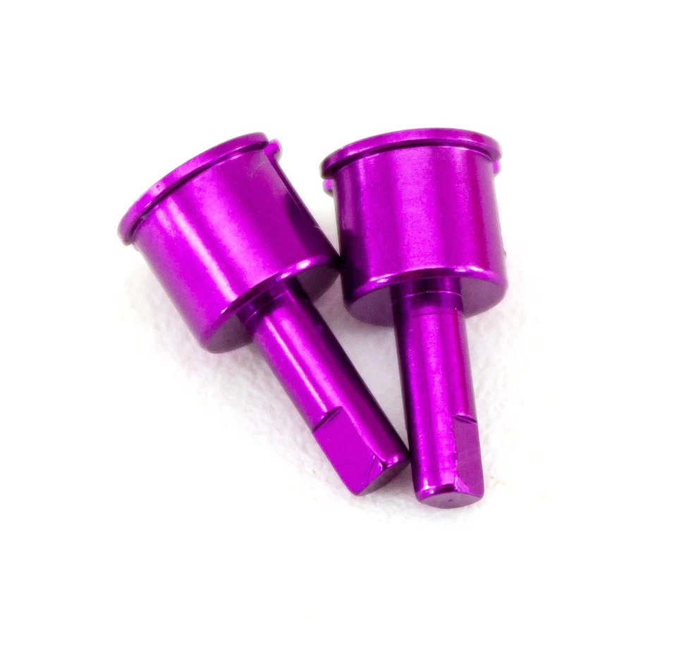HSP M613 Purple Aluminum Metal Differential Diff Outdrives for Redcat Volcano18 - Image 1 of 1
