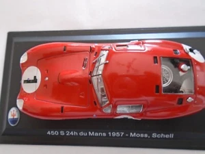 MASERATI 450S COUPE' ZAGATO LE MANS SCHELL MOSS 57 1/43 no FERRARI ESPADA RARA - Foto 1 di 10