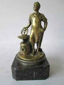 Vulcan blacksmith car mascot 1911-1920.vehicle mascot.Hood ornament. - Picture 1 of 4