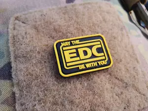 EDC Every Day Carry micro patch, fullcolor, toppa in gomma 3D - Foto 1 di 10