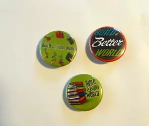 Build Better World Pin set. BB2 - Picture 1 of 7