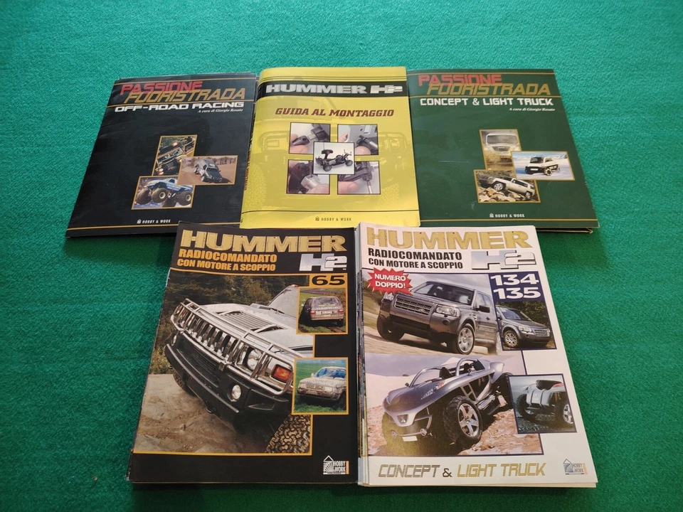 HUMMER H2 HOBBY WORK 1/8 FUORISTRADA DA ASSEMBLARE RARE - Immagine 1 di 4