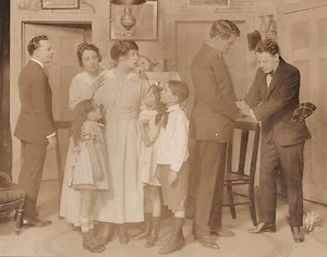 MARJORIE WOOD & ROBERT KELLY en ""Sí o No"" - Foto Original Vintage - 1917 - Imagen 1 de 2