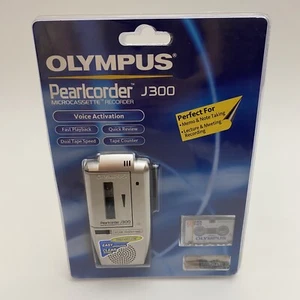Olympus Pearlcorder J300 registratore vocale a cassetta portatile - nuovo/sigillato LEGGI - Foto 1 di 6