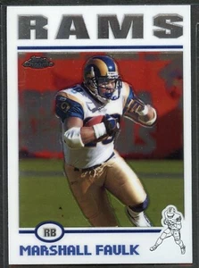 2004 Topps Chrome Football - #78 - Marshall Faulk - St. Louis Rams - Picture 1 of 1