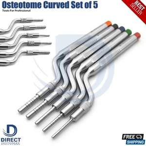 Surgical Implant Osteotome Sinus Lift Posterior Osteotomy Concave Offset  Curved - Picture 1 of 7