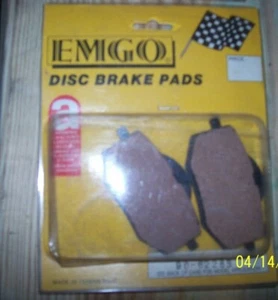 NEW Emgo #90-62283 Yamaha XV400 XV535 XV250 Virago SRV250 Brake Shoes Pads - Picture 1 of 1