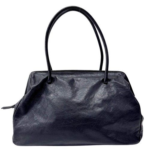 Borsa a tracolla Miu Miu in pelle nera