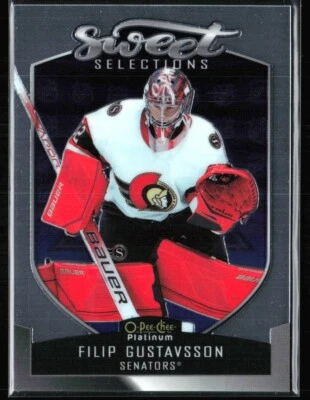 2021-22 O-pee-chee platinum Sweet selections Filip Gustavsson #SS-10 H10R1D - Image 1 of 2