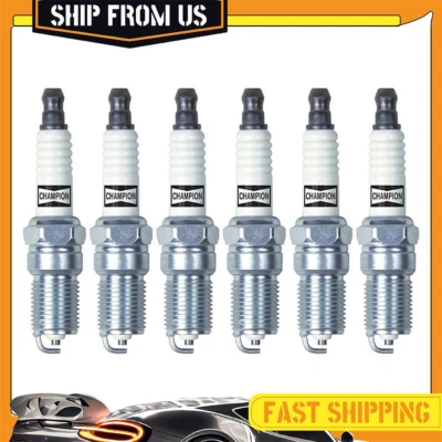 Champion Spark Plug Spark Plug 6x For Mercury Mariner 2008-2011 - Image 1 of 4