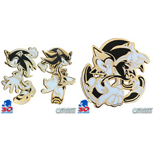 Sonic the Hedgehog and Shadow 30th Anniversary Limited 3 Piece Pin Set 3,000pcs