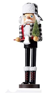 Holiday Lane The Holiday Collection karierter Nussknacker - Bild 1 von 1