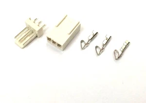 KF2510 2.54mm 3-Pin housing connector header crimp terminal pin PCB board 30 set - Picture 1 of 6