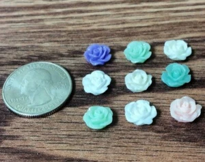 Rosenform, kleine Rosenform Silikonform/Form zum Basteln, Schmuck, Scrapbooking - Bild 1 von 3