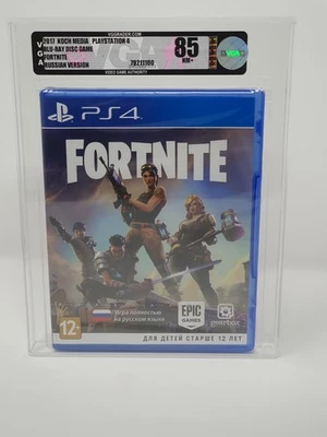 Fortnite Playstation 4 PS4 sigillato IMBALLO ORIGINALE NUOVO VGA graded (no WATA, Pixel) First Prin - Immagine 1 di 4