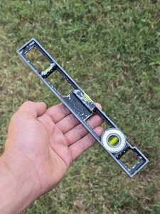 Vtg TWIX Adjustable Level 10" USA Made All Working Bubbles Old Adjustable Tool - Picture 1 of 11