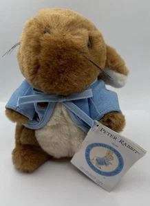 Eden Peluche Peter Rabbit Bunny Cola de Algodón Frederick Warne 7” De Pie - Imagen 1 de 10