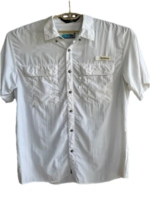Magellan Outdoors Men’s Large Fishing Shirt White |Vented | Outdoors | Boating - Image 1 of 4