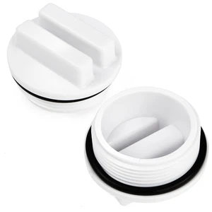 XtremepowerUS 1.5" Pool Plug Cap Swimming Pool Return Line Winter Plug w/O-Ring - Picture 1 of 5