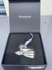 Waterford SILVER ANGEL PLAYING HARP Christmas 2020 Ornament # 1055457