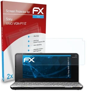 atFoliX 2x Screen Protection Film for Sony VAIO VGN-P11Z Screen Protector clear - Picture 1 of 8