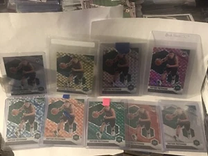 2020-21 Mosaic Payton Pritchard Rookie Rainbow Lot Of 9. Red Wave Disco Green - Picture 1 of 6