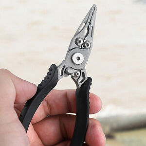 FR Mini Fishing Scissors Self-locking Buckle Multi-function Pliers Outdoor Suppl