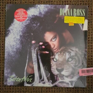 SEALED Diana Ross Eaten Alive Vinyl Hype Sticker Vinyl Record LPAFLI-5422 REMAS - Picture 1 of 6