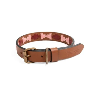 Embroidered Dog Collar, Strawberry Model - Picture 1 of 8