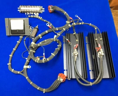 Untested AC amperes 0-10, two heat sinks, wiring harness, Current Regulator,used - Image 1 of 4