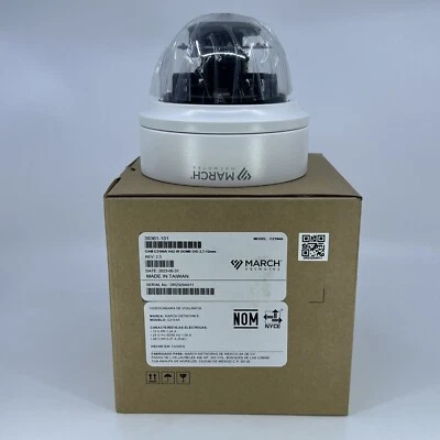 March Networks C2104A VA2 IR Dome O/D 2.7-12mm Camera NEW!