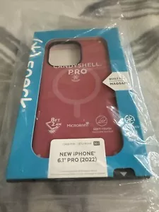 Speck iPhone 14 Pro Case - Built for MagSafe - Slim - Sweet Coral, Light Coral - Picture 1 of 4
