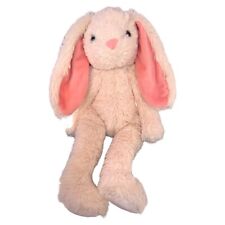 Vermont Teddy Bear Buddy Bunny Rabbit Cream Pink Ears 14” Inches Plush Stuffed