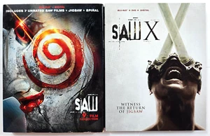 SAW 9-Film Collection / Saw X (7x Blu-ray Bundle + Digital + Rare Slip Covers) - Picture 1 of 5