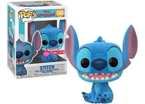Funko Pop Disney Lilo & Stitch Flocked Stitch #1045 Target Exclusive Figure - Picture 1 of 1