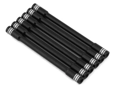 Redcat Ascent Fusion Aluminum Cross Chassis Brace Links (Black) (6) (73mm) - Image 1 of 2