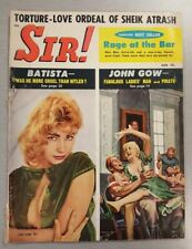 Sir! Magazine Vol.16 No.3 (Voliant, August 1959) See Pictures 