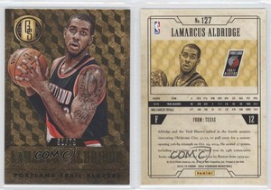2014-15 Panini Gold Standard Gold (AU) /79 LaMarcus Aldridge #127
