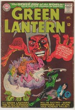 GREEN LANTERN #42  / EARLY ZATANNA APP / DC SILVER AGE COMICS 1966 / VG+
