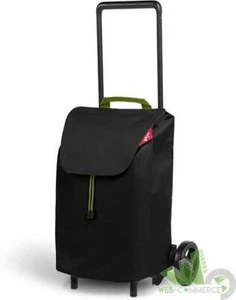CARRELLO SPESA GIMI EASY NERO PORTASPESA COMPATTO PIEGHEVOLE 40 LT 30 KG - Foto 1 di 2