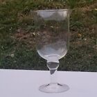 Large Glass Goblet Vase Candle Holder Clear Table Centerpiece Decoration 11.5 In