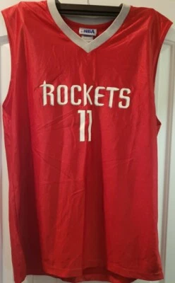Camiseta deportiva de baloncesto NBA YAO MING Houston Rockets # 11 talla grande (L) adulto Foto 1 de 4