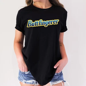 BUTTFINGERER FUNNY HUMOR ADULT NOVELTY TSHIRT - Picture 1 of 7