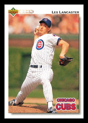 Les Lancaster #481 1992 Upper Deck Chicago Cubs Baseball - Image 1 of 2