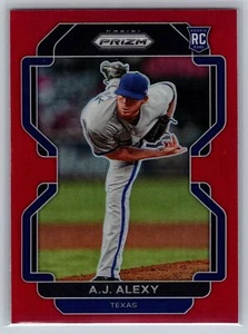 2022 Prizm A.J. Alexy Rookie Red #150 Texas Rangers - Picture 1 of 2