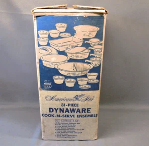 OVP 31 Teile DYNAWARE CookNServe Ensembles Atomic STARBURST Glas Backen Kochgeschirr - Bild 1 von 23